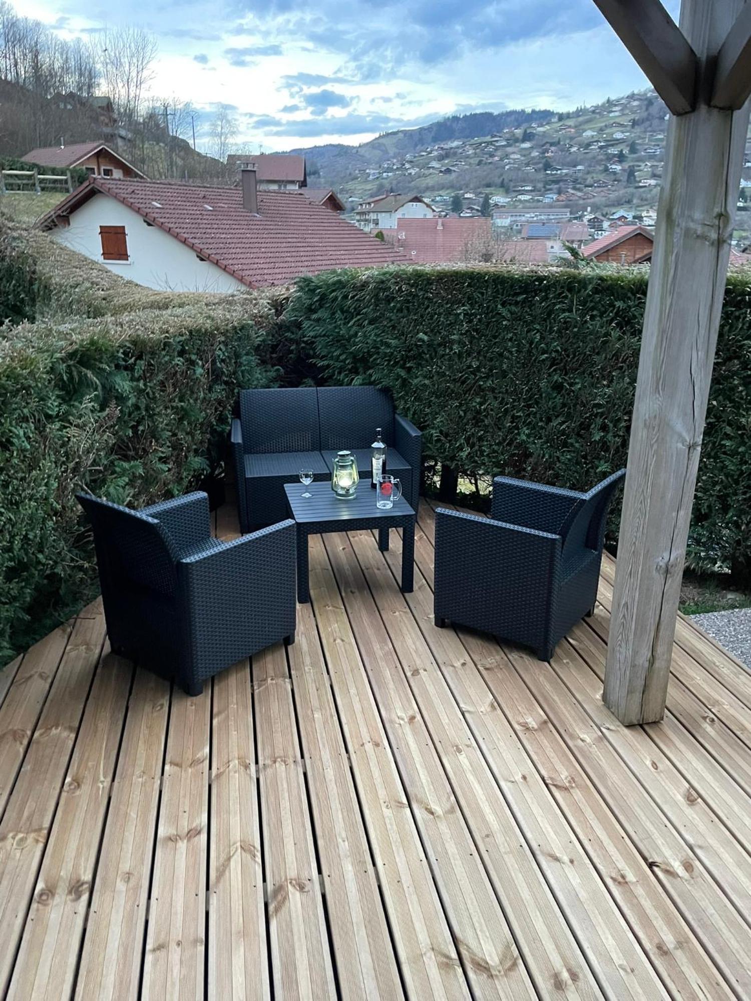 Cocon Des Chaumes Lägenhet La Bresse Exteriör bild